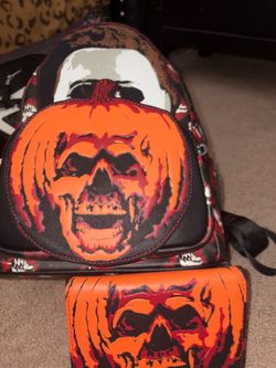 Michael Myers backpack and wallet set
