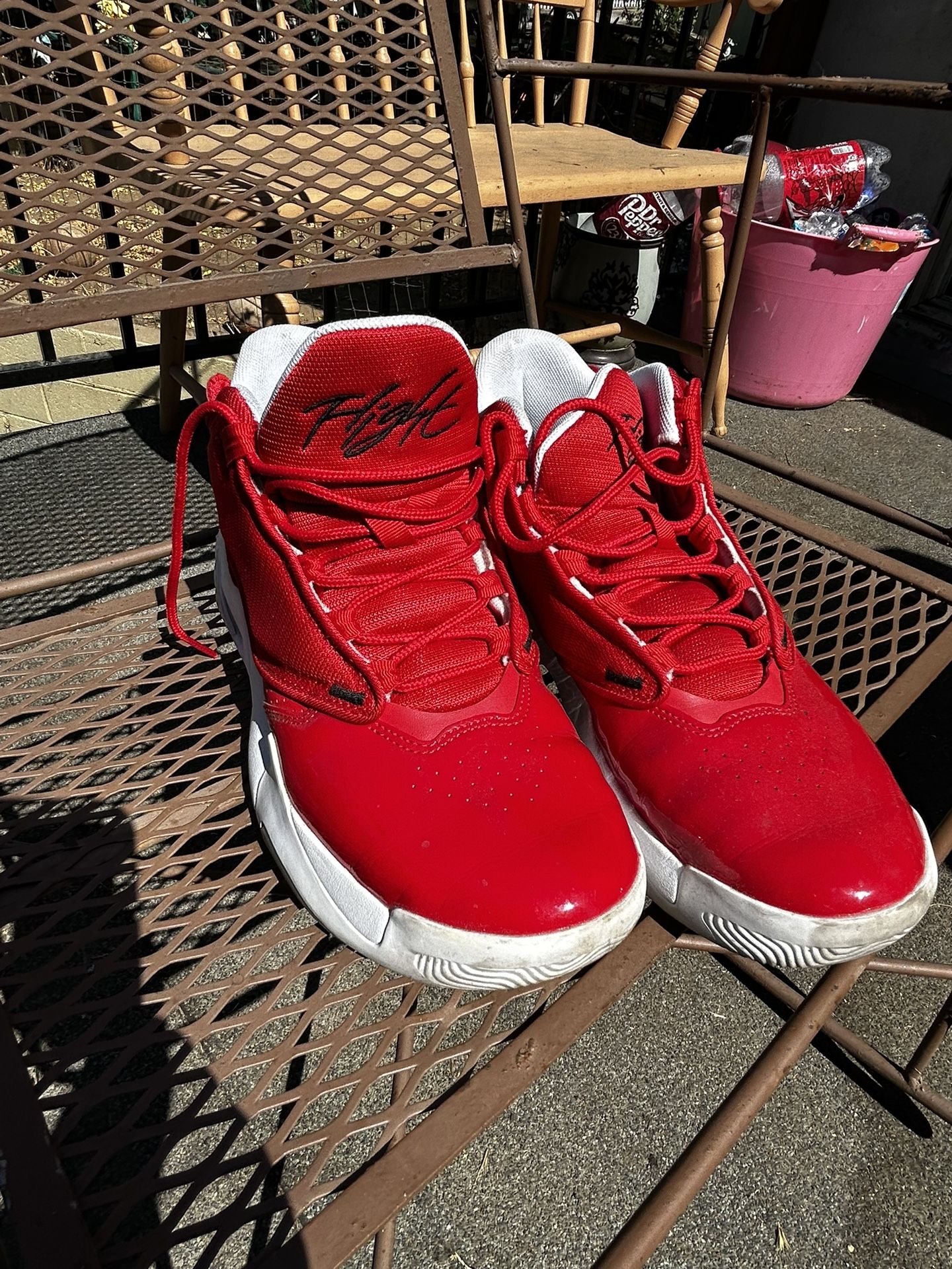 Flight Nike Red 9.5 $75