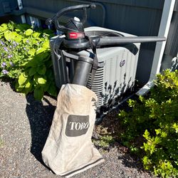 Toro Rake and Vac 51574 Electric Leaf Blower / Vacuum