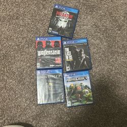 Five PS4 Games