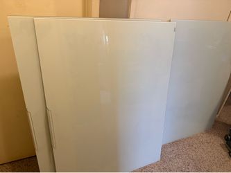 MAXTEK Frosted Glass Office Magnetic and Dry Erase Write on Boards