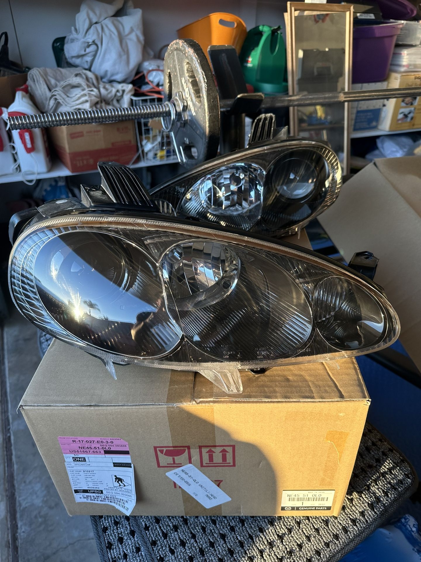 OEM Mazdaspeed Mazda Mx5 Miata Front headlight housings
