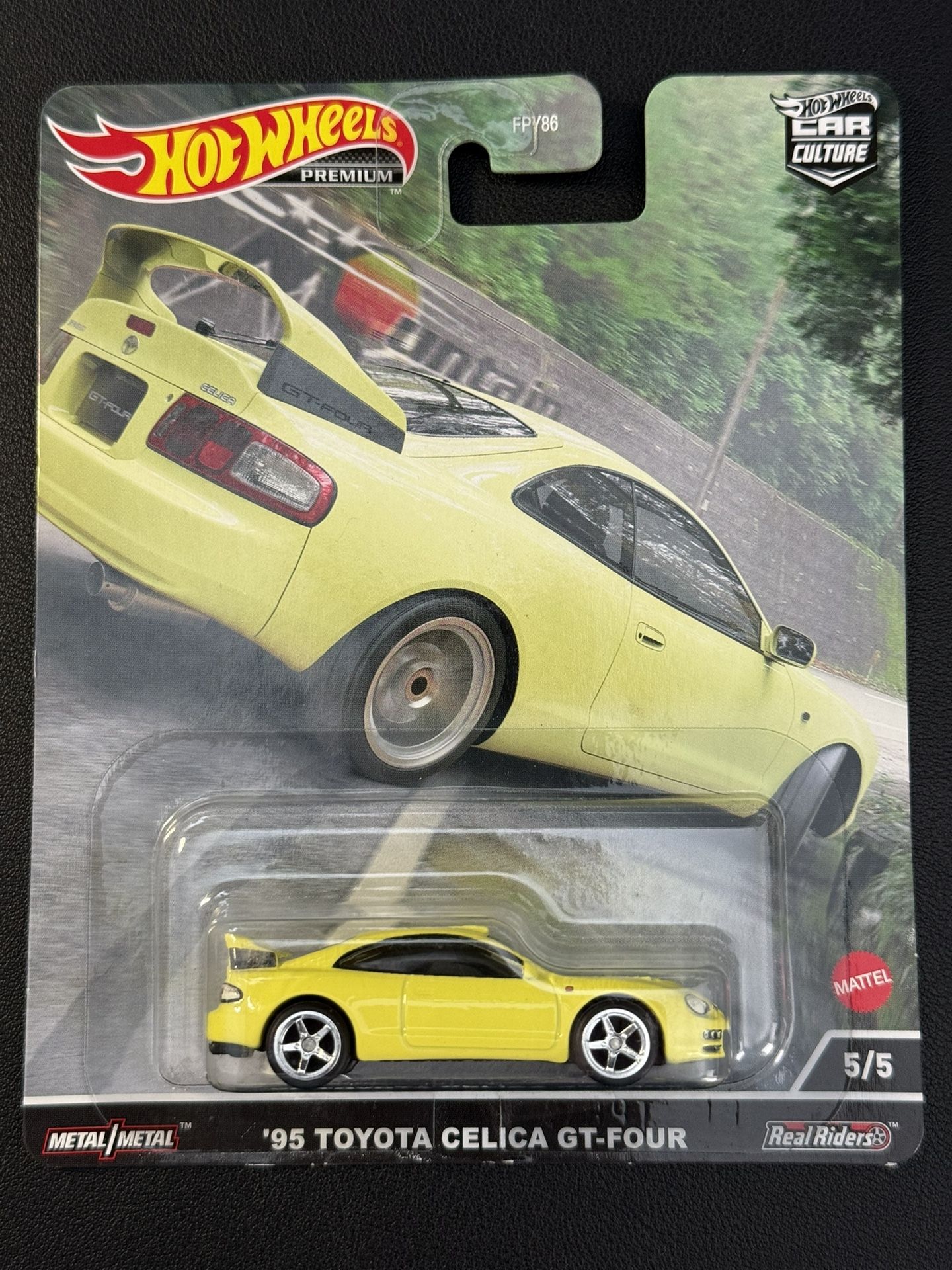 Hot Wheels ‘95 Toyota Celica GT-Four Premium 1:64 Diecast Car