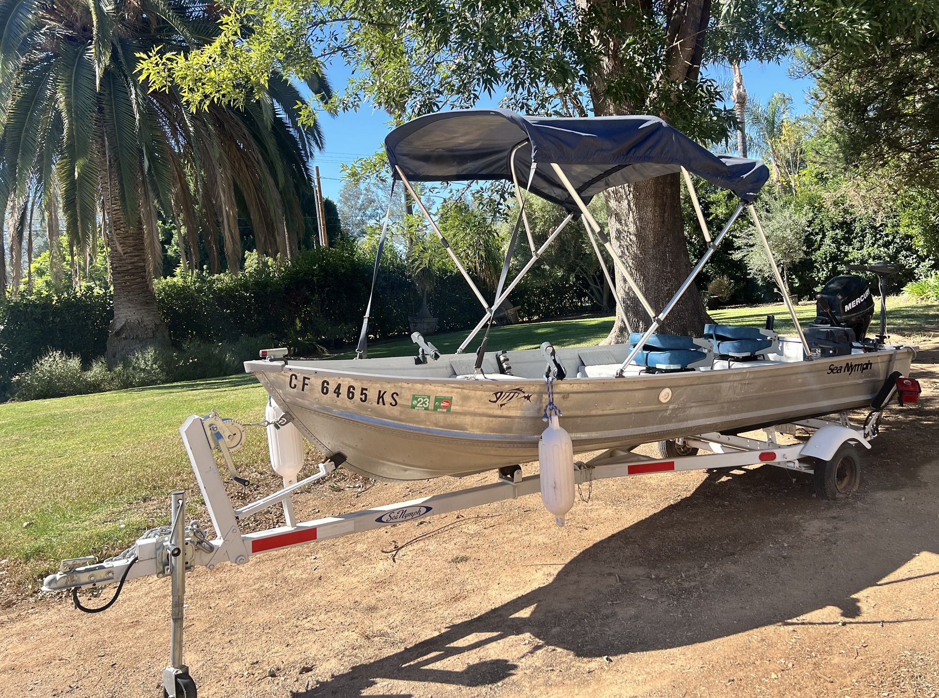 1987 Sea Nymph Aluminum Boat