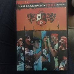 RBD/Rebelde DVDs (4)