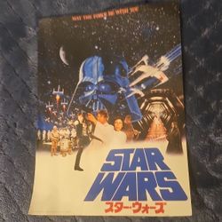 1977 Japan Star Wars Movie Poster