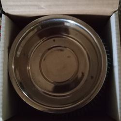 Small Heated Pet Bowl  Stainless Steel 