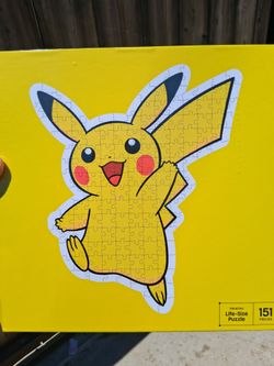Pokemon pickachu puzzle