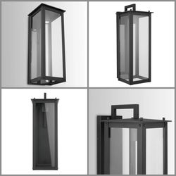 29” Outdoor LED Light Sconce Aluminum Lighting 