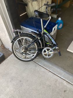 Folding stowabike