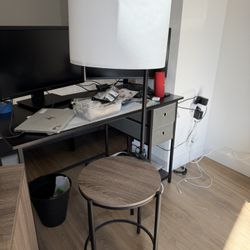Lamp / side table 