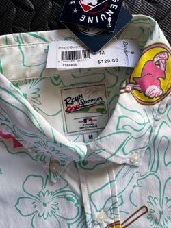 San Diego Padres City Connect Friar Hawaiian button down Sz Mens Medium