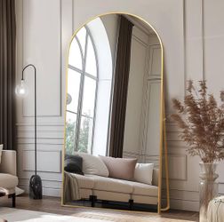 Large full body mirror with stand 71”