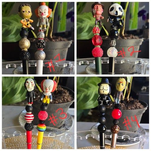 Horror  Beaded Pens 