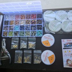 Jewlery Making Kit With Crystals