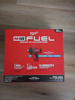 M18 FUEL ONE-KEY 18V Lithium-Ion Brushless Cordless 1 in. Impact Wrench with Friction Ring (Tool-Only)