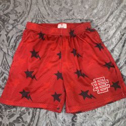 red eric emanuel shorts 