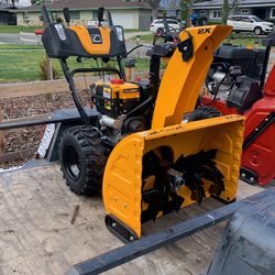 Mower Toro Or Club  Cadet Snowblower, 28,30 Inch New