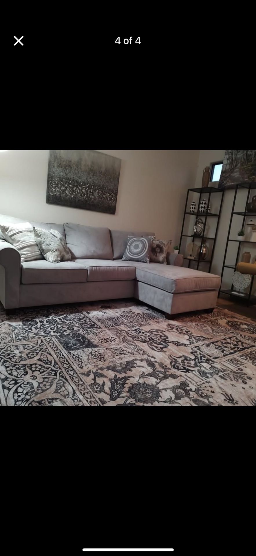 Brand New H.VERSAILTEX 6x9 Boho Rug – Washable, Soft, and Stylish