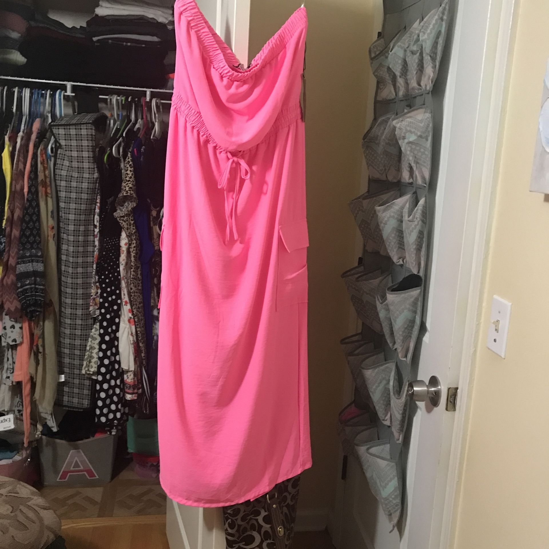 Beautiful Roses Dress Number L