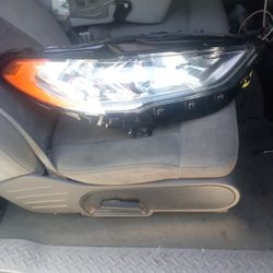  Ford Fusion 2017 -2022 Pair Halogen Headlights 
