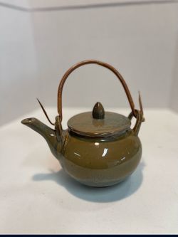 Vintage Chinese Ceramic Teapot
