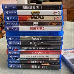 Play Station 4 Games 