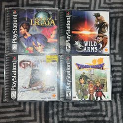 PlayStation 1 rpg Games