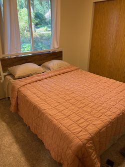 Queen mattress and frame