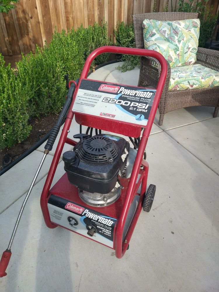 Coleman Gas Pressure Washer