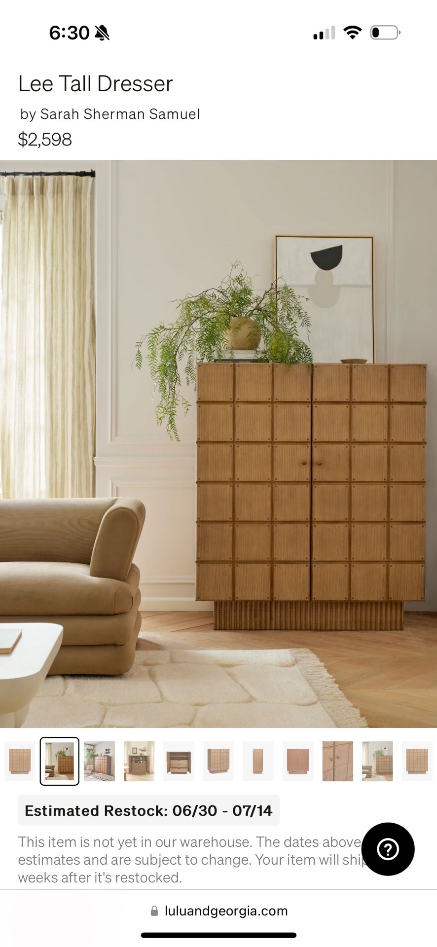 Lulu & Georgia Lee Tall Dresser