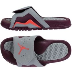 Jordan Hydro 7 Retro Slide GS 'Bordeaux' Size:6Y