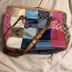 Coach Patchwork Bag 