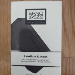 Erno Laszlo Sea Mud Deep Cleansing Bar - Full Size 3.4 oz (100g) - Iconic Black Soap