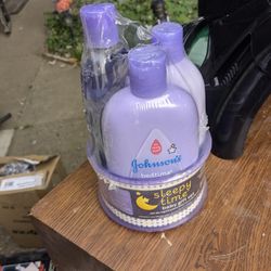  baby lotions and stuff for bath