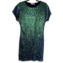 Kate Kasin Sequin Dress Small