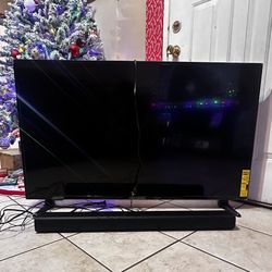 Insignia 50" Class F30 Series LED w/ Insignia 2.0-Channel Soundbar