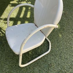 Mid Century Outdoor Chair. Please Read Description 