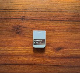 Performance Sony PlayStation 1 PS1 Memory Card Gray for Console