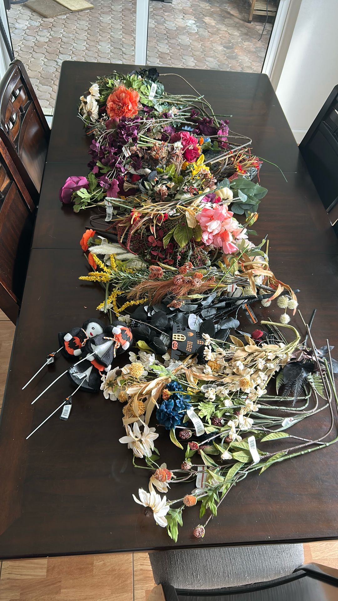 Artificial Flowers, All New With Tags $1 Each Or All For $20