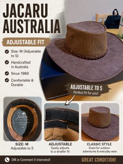🤠 Jacaru Australia Outback Unisex Hat – Like New! 🇦🇺