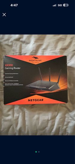 🎮 NETGEAR Nighthawk XR300 Gaming Router – Low Ping & Fast WiFi