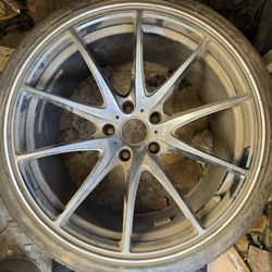 Mercury Silver II Volk Racing G25 Wheels