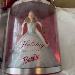 Rare collection of 7 Holiday Barbie’s