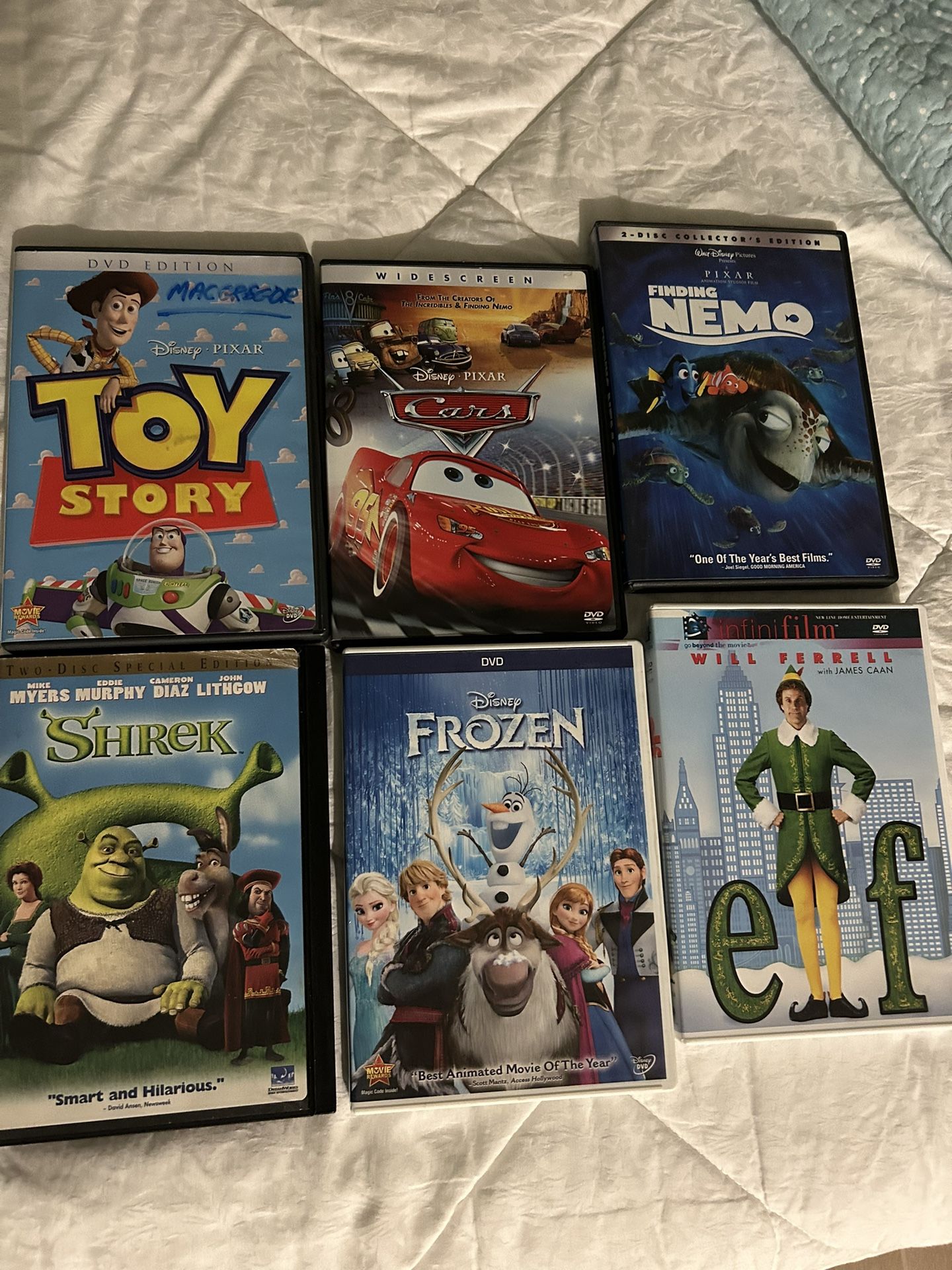 Classic Movie DVDs $4 Each Or 5 For $15