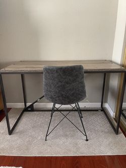 Rustic Grey Desk Brand New