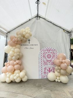 cielito lindo, balloon garland mc balloon arch 
