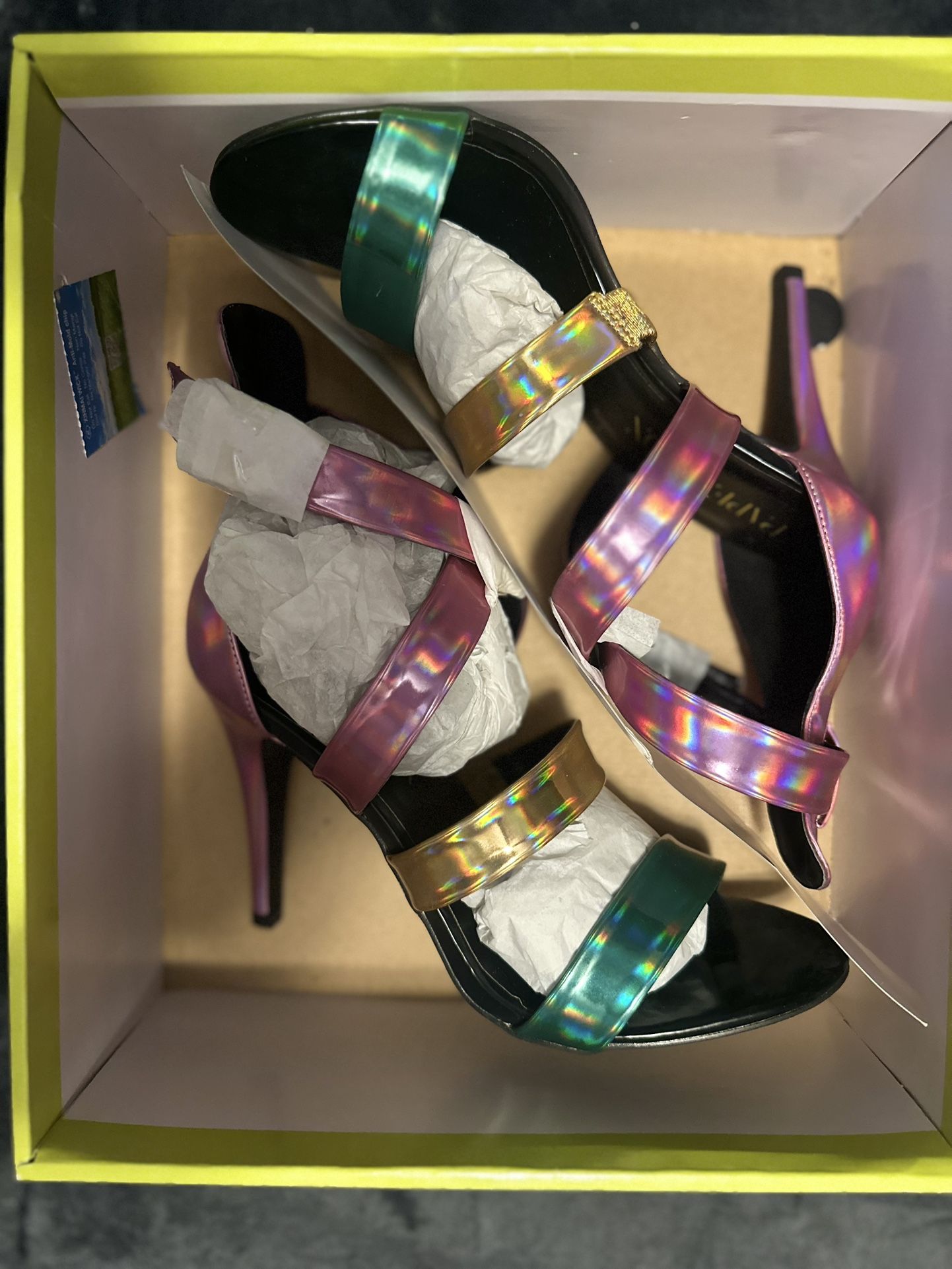 Iridescent Heels