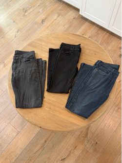 3 Men’s Premium Slim Jeans — PAIGE + Joe’s — $130 Bundle