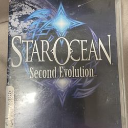 Star Ocean Second Evolution Sony PSP 